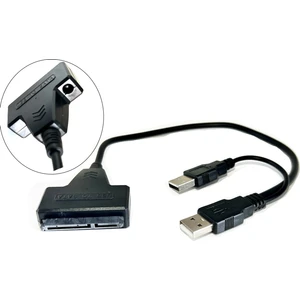 USB 2.0 Sata 2.5/3.5 Inç SSD HDD Adaptör Destekli Sata USB Çevirici Kablo 22 Pin Sata