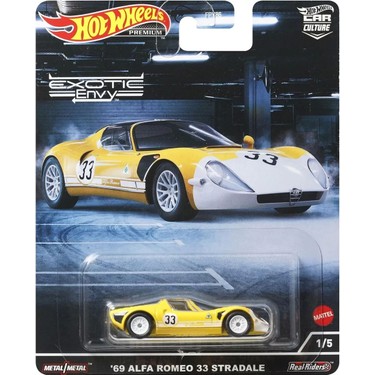 Hot Wheels Premium Alfa Romeo 33 Stradale 1/64 Ölçekli Metal Fiyatı
