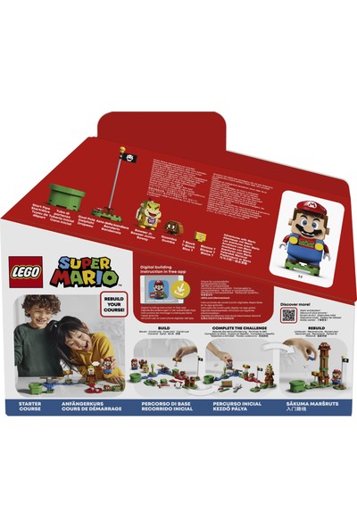 LEGO® Super Mario™ 71360 Mario ile Maceraya Başlangıç Seti Yapım Seti Çocuklar için Koleksiyonluk Yaratıcı Oyuncak (231 Parça)