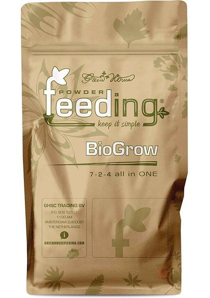 Feeding Bio Grow 500 G