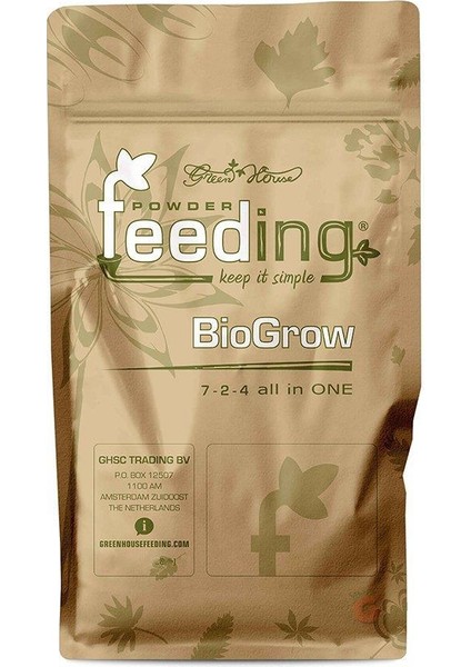 Feeding Bio Grow 2.5 kg fiyatları