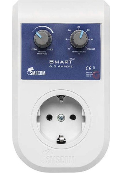 Smart Mk2 Isı/fan Kontrolör 6.5