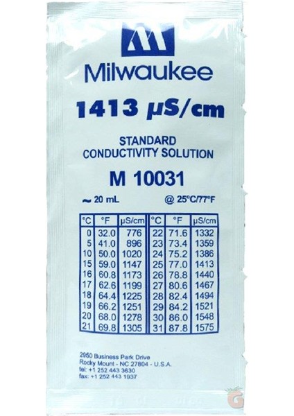 1413 Ec Kalibrasyon Sıvısı 20 ml