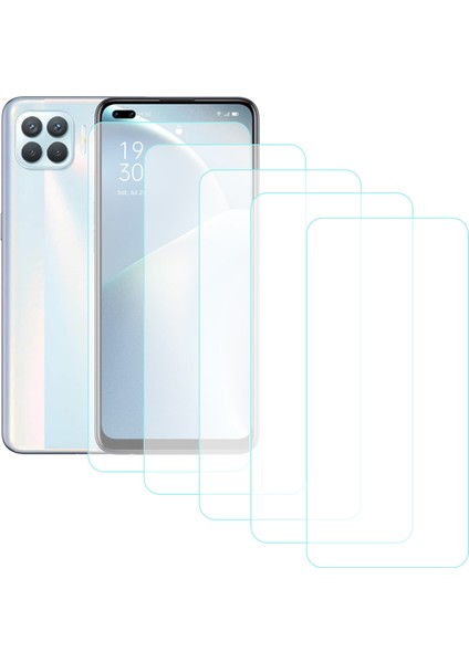 Oppo Reno4 Lite Temperli Cam Ekran Koruyucu 5li Eko Paket