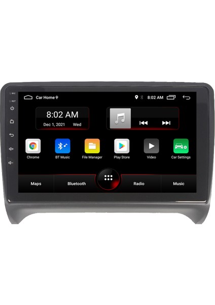Audi Tt Android 11 Carplay Multimedya Ekran Teyp 2GB+16GB