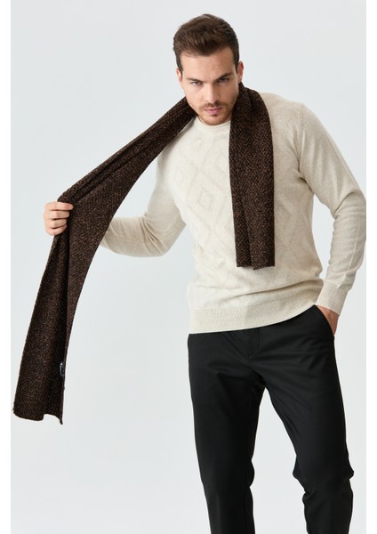 Erkek Yün Kaşkol K.kahve fiyatları