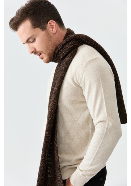 Erkek Yün Kaşkol K.kahve indirimleri