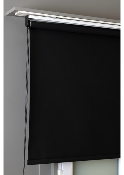 Mat Siyah Kumaş Kaliteli Kalın Güneşlik Stor Perde