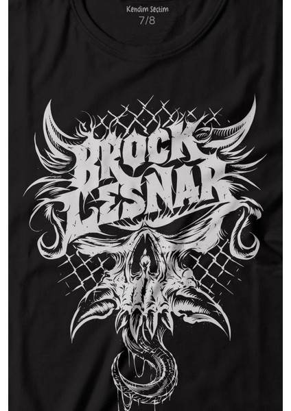 Brock Lesnar Logo Wwe Ufc Amerikan Güreşi Spor Baskılı Çocuk T-Shirt fiyatları