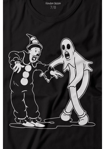 Ghostmane Music Dans Müzik Palyaço Hayalet Baskılı Çocuk T-Shirt fiyatları