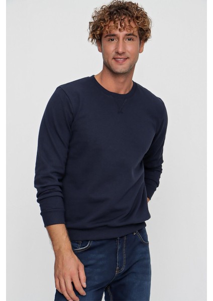 Tena Moda Erkek Siyah Bisiklet Yaka Basic Plus Slim Fit Tişört fiyatları