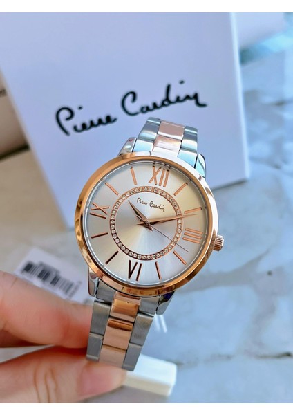 PR.08.KD.2004 Çelik Kordon Kadın Kol Saati 30 mt Su Geçirmez