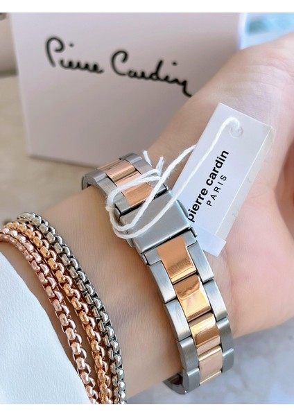 PR.08.KD.2004 Çelik Kordon Kadın Kol Saati 30 mt Su Geçirmez fiyatları