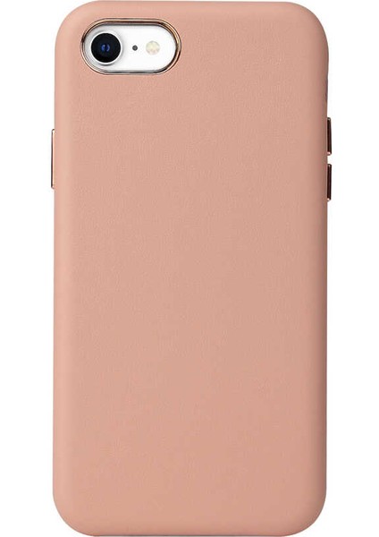 Apple iPhone Se 2022 Kılıf Orijinal Deri Lansman Kapak