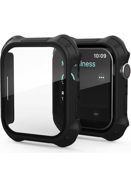 ​​​Apple Watch 7 8 41mm Tank Zırh Kasa ve Mat Ekran Koruyucu 11