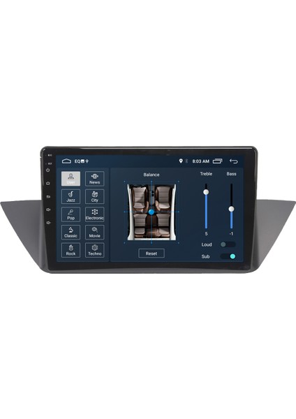 BMX X1 Android 11 Carplay Multimedya Ekran Teyp 2GB+16GB fırsatları