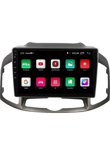 Chevrolet Captiva Android 11 Carplay Multimedya Ekran Teyp 2GB+16GB