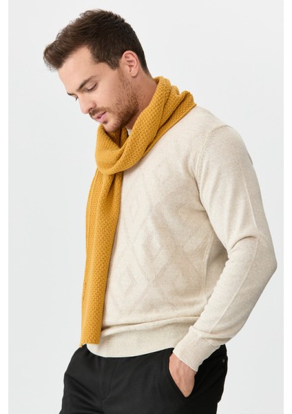 Erkek Yün Kaşkol K.bal modelleri