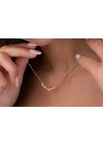 Takımyıldızı Kolye 14 Ayar Altın