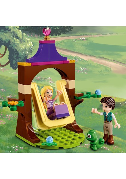 ® | Disney Princess# Rapunzel#in Kulesi 43187- 6 Yaş ve Üzeri Prenses Seven Çocuklar İçin Yaratıcı Oyuncak Yapım Seti (369 Parça)