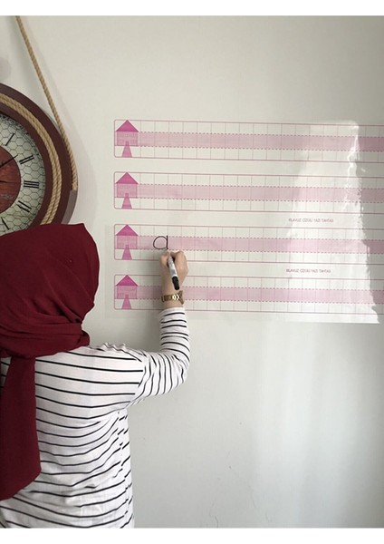 Eğitici Çarpım Tablosu 1.sınıf Kılavuz Çizgili Harfli Kılavuz Yazı Tahtası Kağıt Tahta 5 Set fırsatları