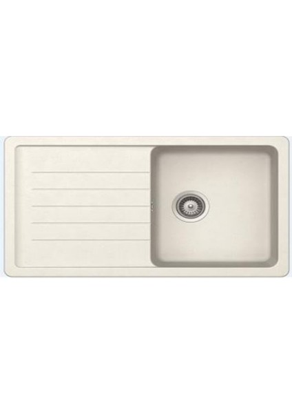 Valente D-100 Beyaz Granit Eviye G229