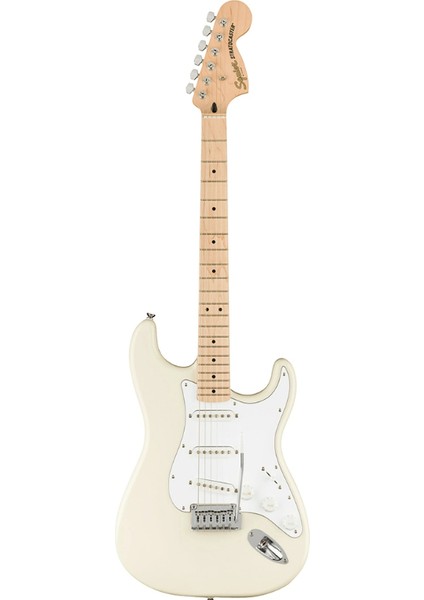 Affinity Series Stratocaster Akçaağaç Klavye Olympic White Elektro Gitar