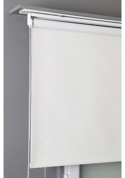 Karartma Blackout Beyaz Kalın Kaliteli Stor Perde