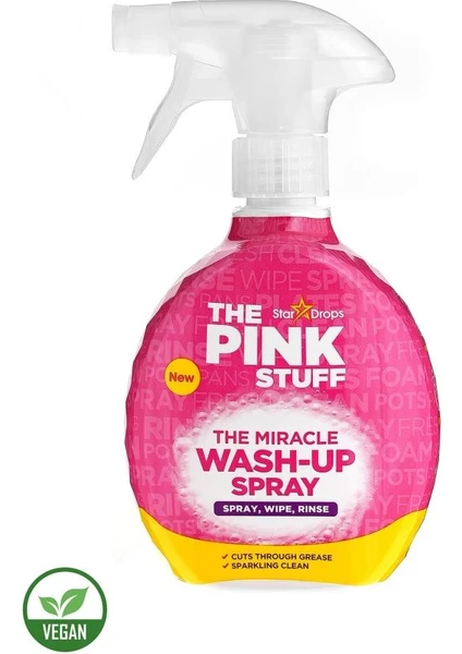 The Pink Stuff Wash-Up Yağ Çözücü Sprey 500 ml