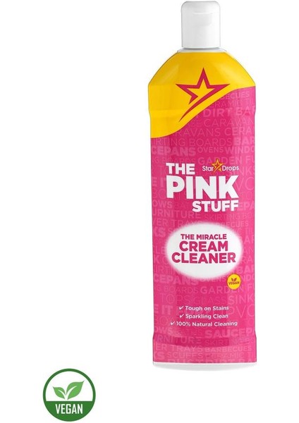 The Pink Stuff Mucizevi Banyo Köpük Temizleyici 750 ml + Mucizevi Krem 500 ml