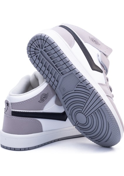 Beyaz Gri Çocuk Sneaker 7169 fiyatları