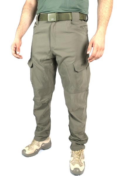 Likralı Taktik/outdoor Haki Pantolon