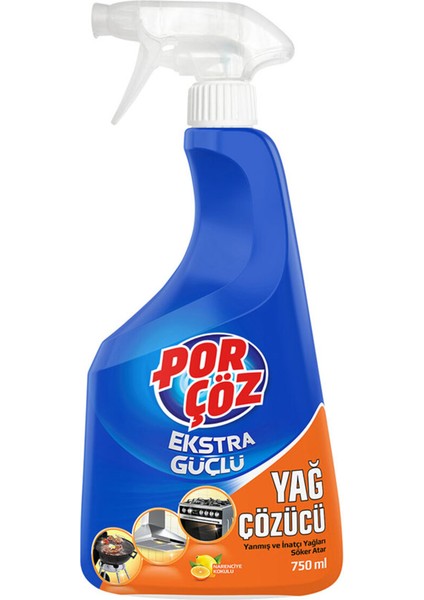 Sprey Yağ Çözücü 12 x 750 ml