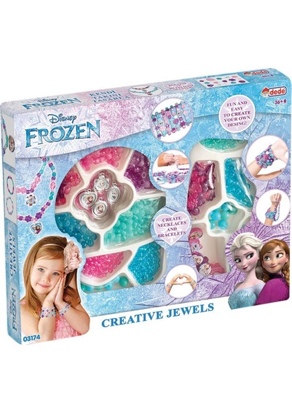 03174 Frozen Takı Seti 2'li Kutu / +3 Yaş