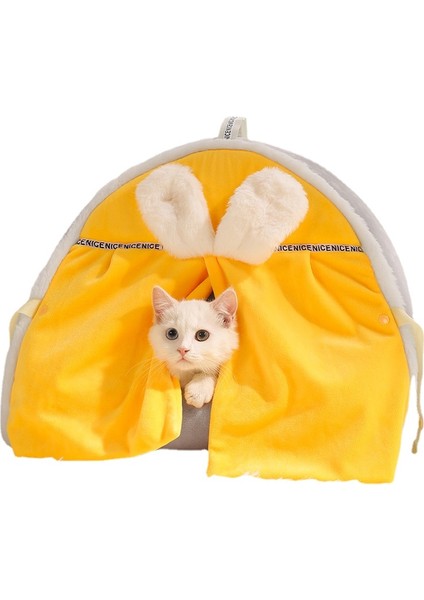 Kışın Sıcak Tut Çadır Kedi Yatağı (Yurt Dışından)