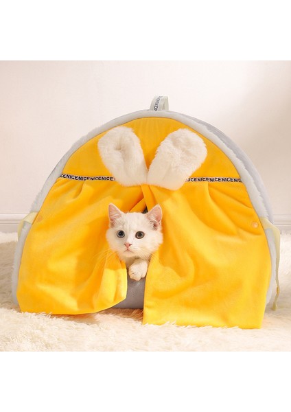 Kışın Sıcak Tut Çadır Kedi Yatağı (Yurt Dışından) indirimleri