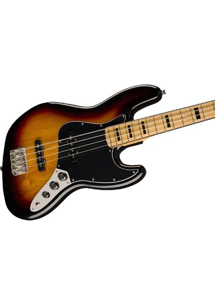 Classic Vibe '70s Jazz Bass Akçaağaç Klavye 3-Color Sunburst Bas Gitar