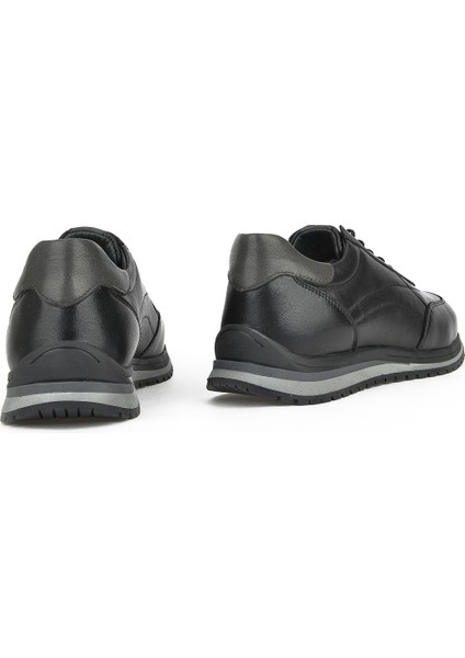 Erkek Deri Sneaker 1231002 415 Siyah modelleri