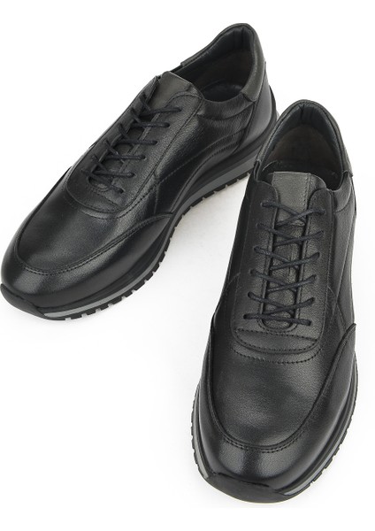 Erkek Deri Sneaker 1231002 415 Siyah indirimleri