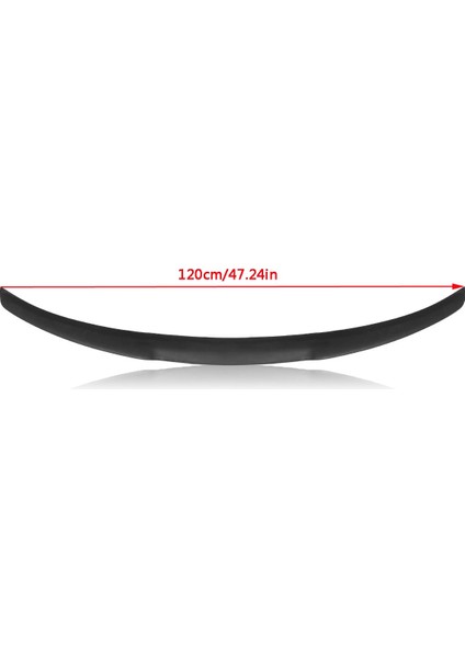 Volvo S60 Uyumlu Yarasa Spoiler 120 cm