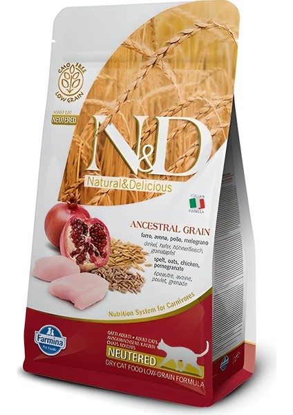 Low Tavuk&nar Kısırlaştırılmış Yetişkin Kedi Maması 5 kg