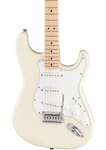 Affinity Series Stratocaster Akçaağaç Klavye Olympic White Elektro Gitar