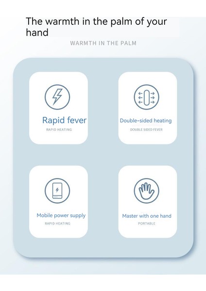 Mavericks USB Şarj Edilebilir Mobil Güç Dijital Ekranlı El Isıtıcısı(Yurt Dışından)