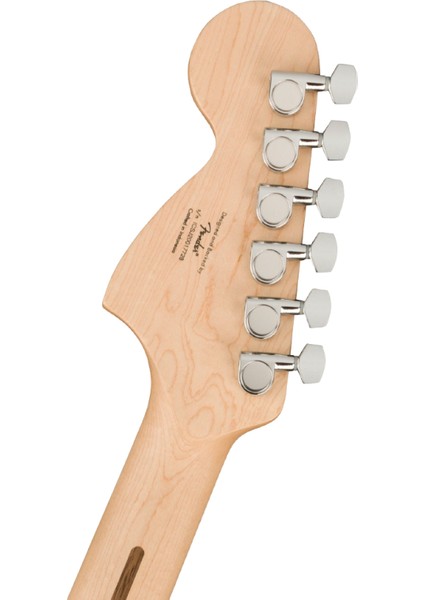 Affinity Stratocaster HH Laurel Klavye Black PG Olympic White Elektro Gitar