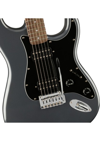 Affinity Stratocaster HH Laurel Klavye Charcoal Frost Metallic Elektro Gitar