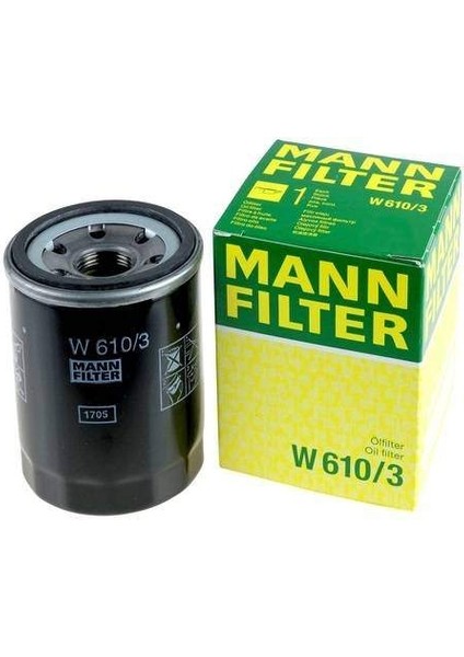 Mann W610/3 Yağ Filtresi