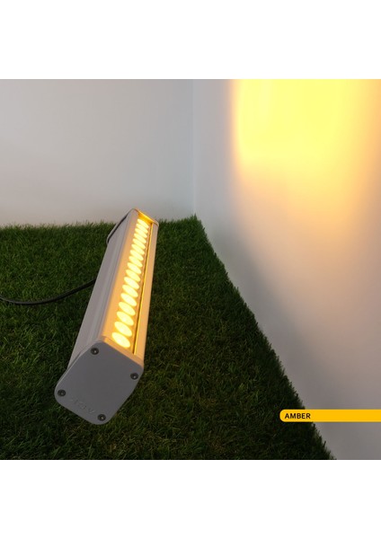 18W LED Wallwasher Amber Işık 480MM