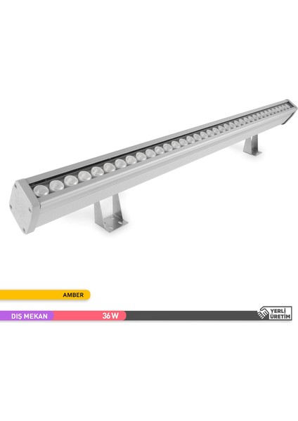 36W LED Wallwasher Amber Işık 945MM