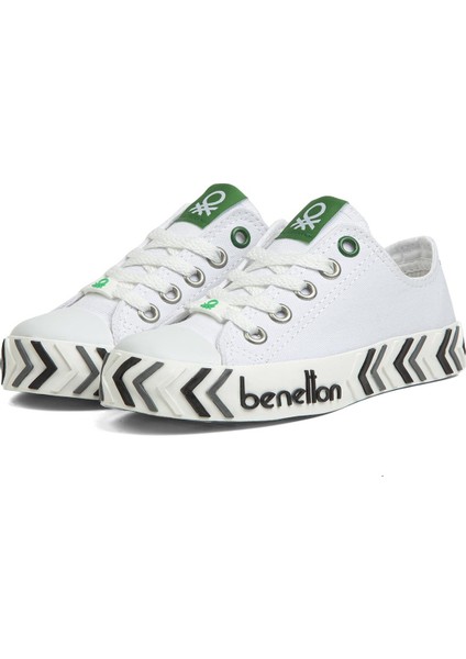 ® | BN-30635-3374 Beyaz Siyah - Çocuk Spor Ayakkabı fırsatları