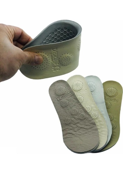 Dery 5 Nokta Deri Ayakkabı Tabanı 1 Çift